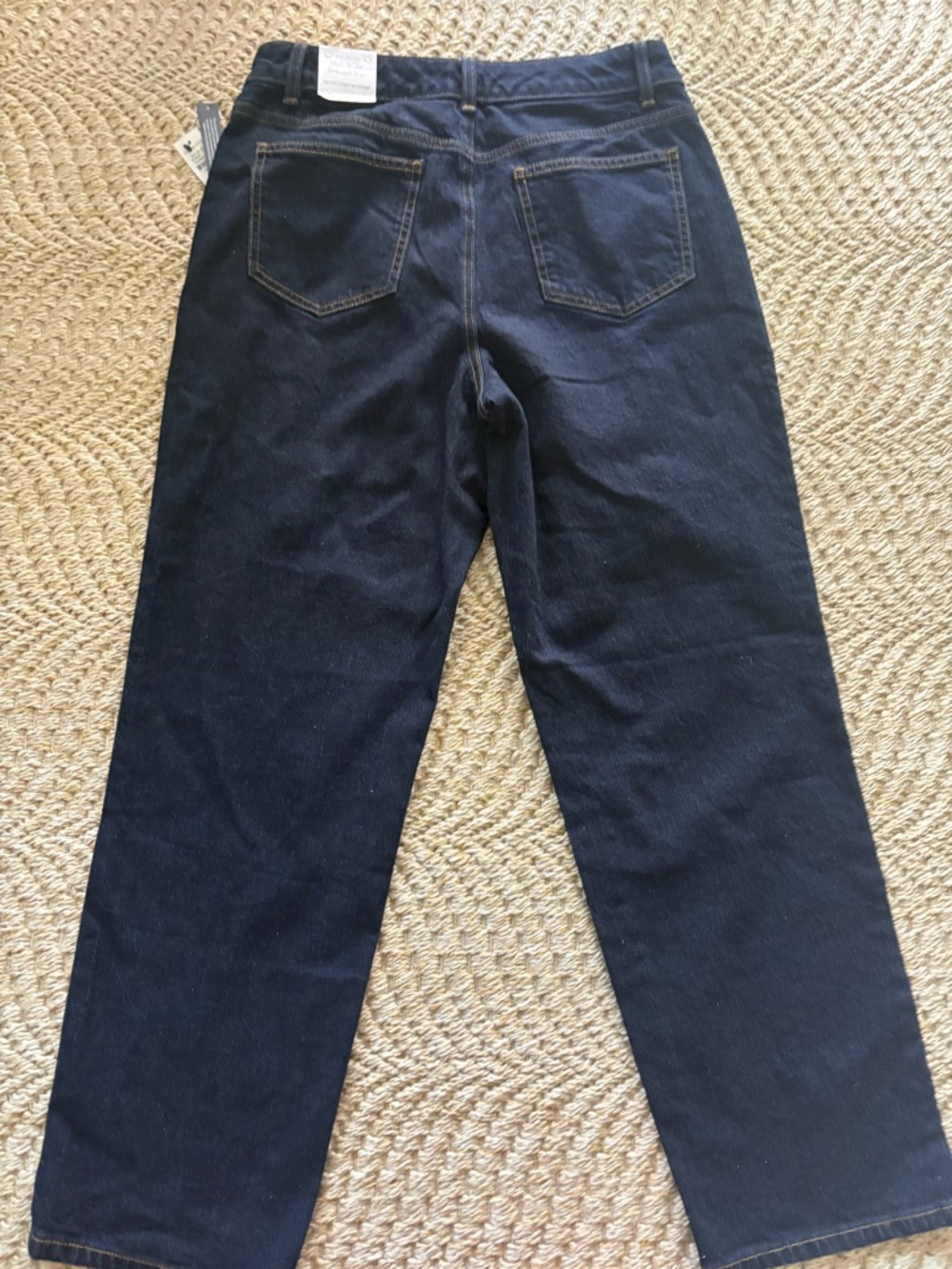 Talbots Relaxed Straight Jeans - Picture 3 of 4